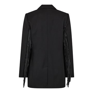 Haute L\' Amitié - Premiere Fringe Blazer - Black